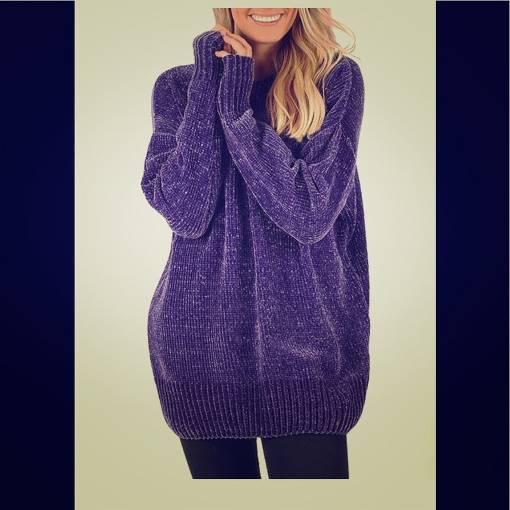 Beautiful warm relax oversized fit sweater top